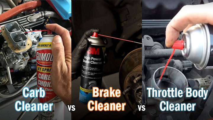 CARS Protection Plus on X: Carb Cleaner vs Brake Cleaner vs