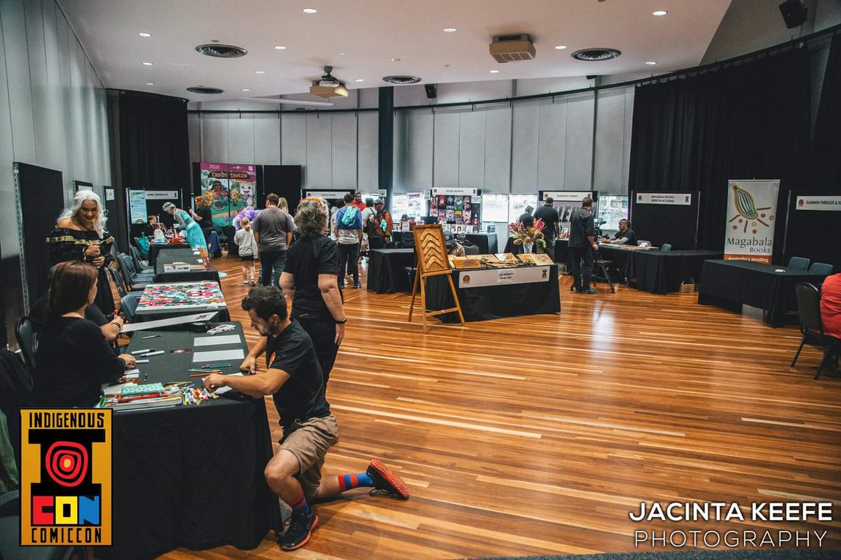 cienanm's tweet photo. Nearly every interview I'm doing, they're asking if another Indigenous Comic Con is in the works, and I think 'what if...'
#comiccon @IndigiconA #indiginerd #indigicon #indigenouscomiccon #conventions #geek #nerd #blerd https://t.co/SwEhEtS6uh