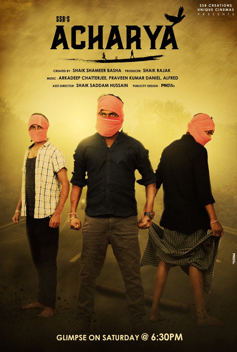 TeamPngBro's tweet image. Meet HIGHWAY ROBBERS of ACHARYA 
"NO REGRET, NO MERCY" 

Poster Designed by  @TeamPngBro

#ELEMENTFIRE 

#GLIMPSE ON SATURDAY @ 6:30PM 

STAY TUNED @UniqueCinemas
@SSBCreations