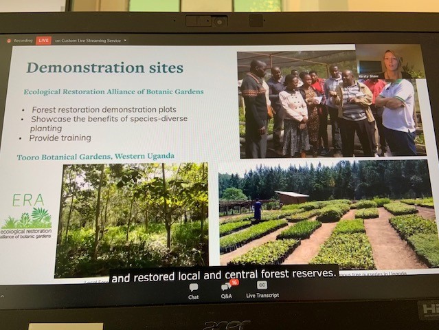 SibbaldiaJ's tweet photo. #RestorationConference Day 3 @KirstyJaneShaw @bgci has so many tools Ecological Restoration Alliance has expanded a lot since this article & good intro here https://t.co/YvgPNMXzpp https://t.co/4bBAV2WyTn