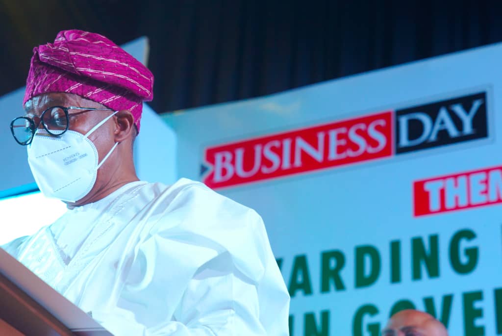 GboyegaOyetola's tweet photo. It was with all sense of humility that I, last night in Abuja, received the @BusinessDayNG Governor of the Year award for 2020. I appreciate the Magt. of the Newspaper for the kind recognition of our Govt's modest effort at redefining governance &amp;impacting the lives of our people https://t.co/9csyt5Wlz6
