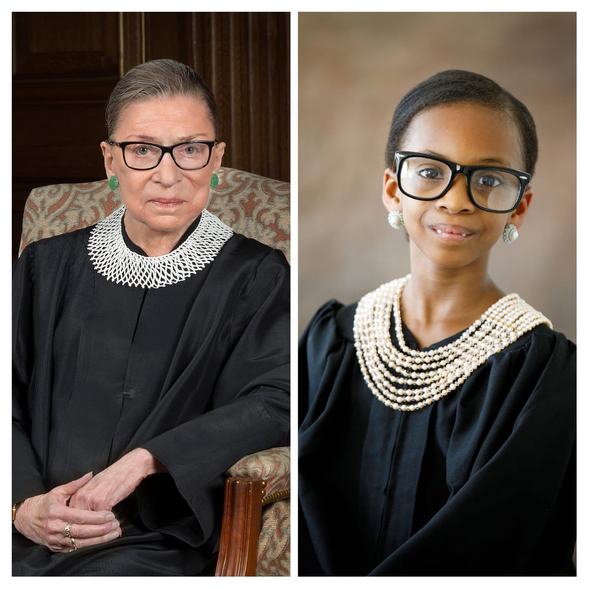 waleariztos's tweet photo. My BAE jr. turned 6 years. We’ve been talking about being brave, so we paid homage to some of her heroes. @WorldTradeOrg @MichelleObama @NOIweala @NotoriousRBG 

@fox5dc @TheEllenShow @CBSDC https://t.co/ScgxUpzVPe