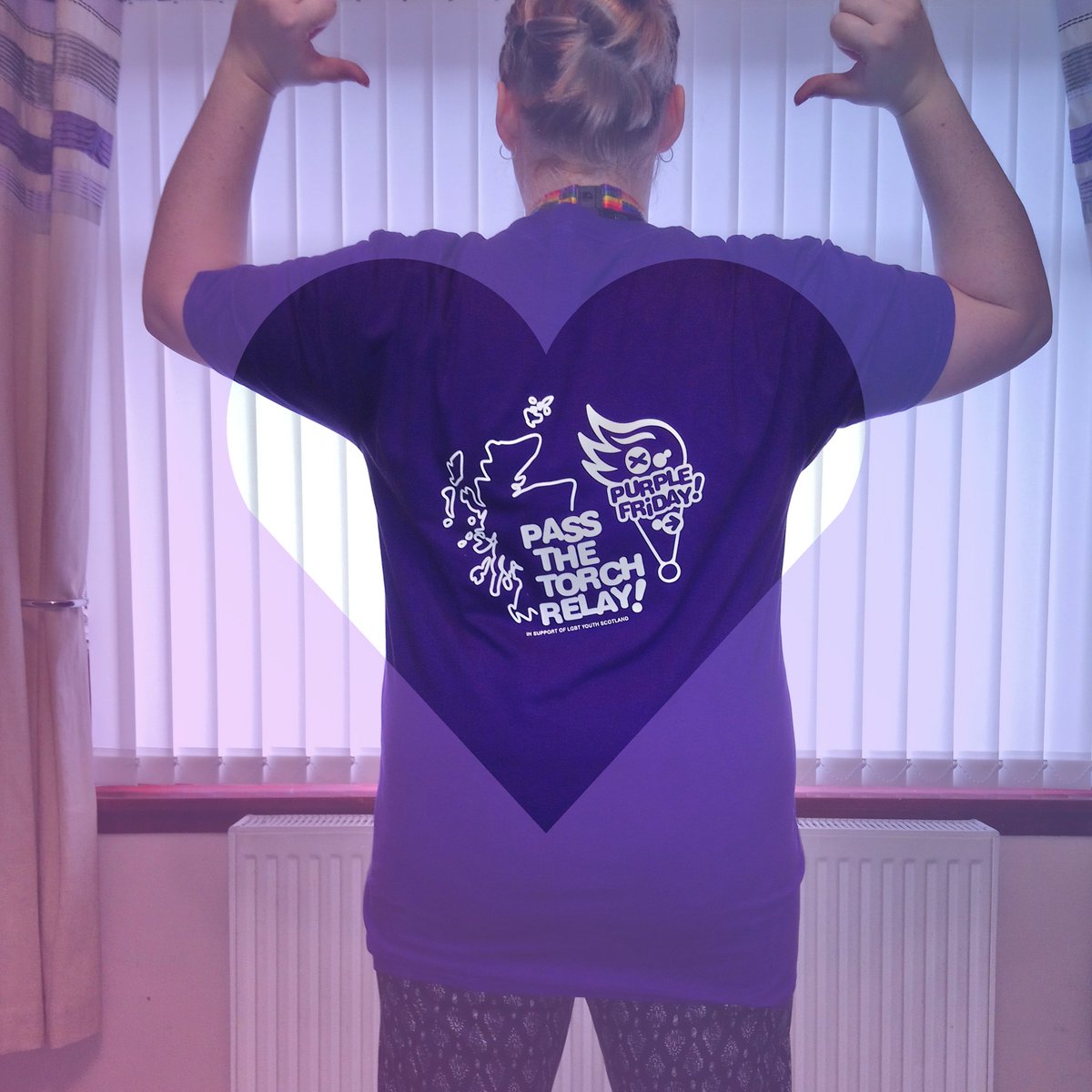 GraceCameronCLD's tweet photo. My personal challenge for @LGBTYS Purple Friday was to walk up a local hill. On Monday I walked from Banknock to the Antonine Wall along to Croy Hill to see Silvanus &amp; back home again. 12km in all and pretty steep at parts.
#PassTheTorchRelay #PurpleFriday #Banknock #Falkirk https://t.co/vDdPfTiJDw