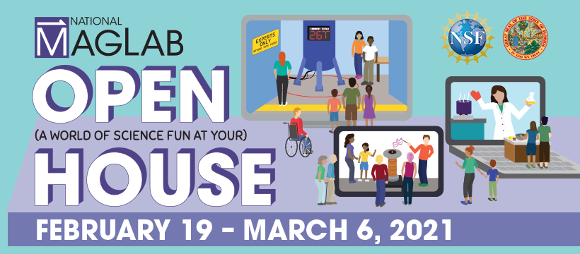 NationalMagLab's tweet photo. This year's Open House scavenger hunt is all online! Be the first one to finish it with the most correct answers by March 6th and you can win a shrunken quarter! https://t.co/gB1w522VFA https://t.co/0RoWdLM6ZG