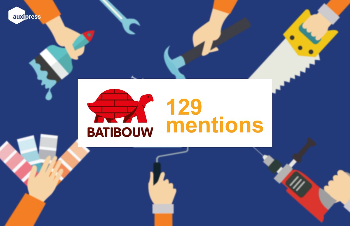 Auxipress's tweet photo. The virtual edition of @BATIBOUW  starts tomorrow, the event was mentioned 129 times in the media during the week and @lesoir covered the subject the most (6 articles related to the event).
#Batibouw2021 #Virtual #Construction  #bouwforumconstruction https://t.co/FGJ1GYniac