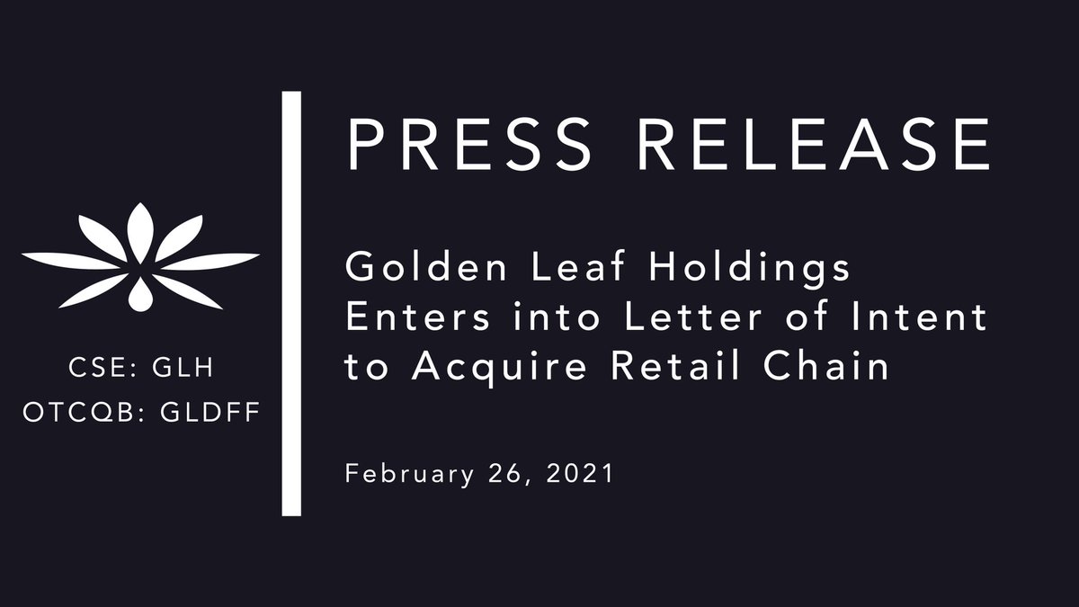 Golden Leaf Holdings Ltd Goldenleafhldgs Twitter