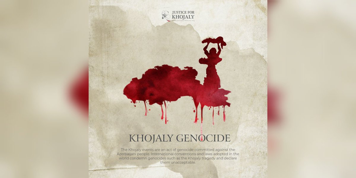 Operativ_MM's tweet photo. The #KhojalyGenocide committed by #Armenia constitutes a serious violation of international humanitarian and #HumanRights law, in particular the Convention against Torture and Other Cruel, Inhuman or Degrading Treatment or Punishment. #JusticeForKhojaly #hocalıkatliamı #OMM2021 https://t.co/nX6bGTLgzq