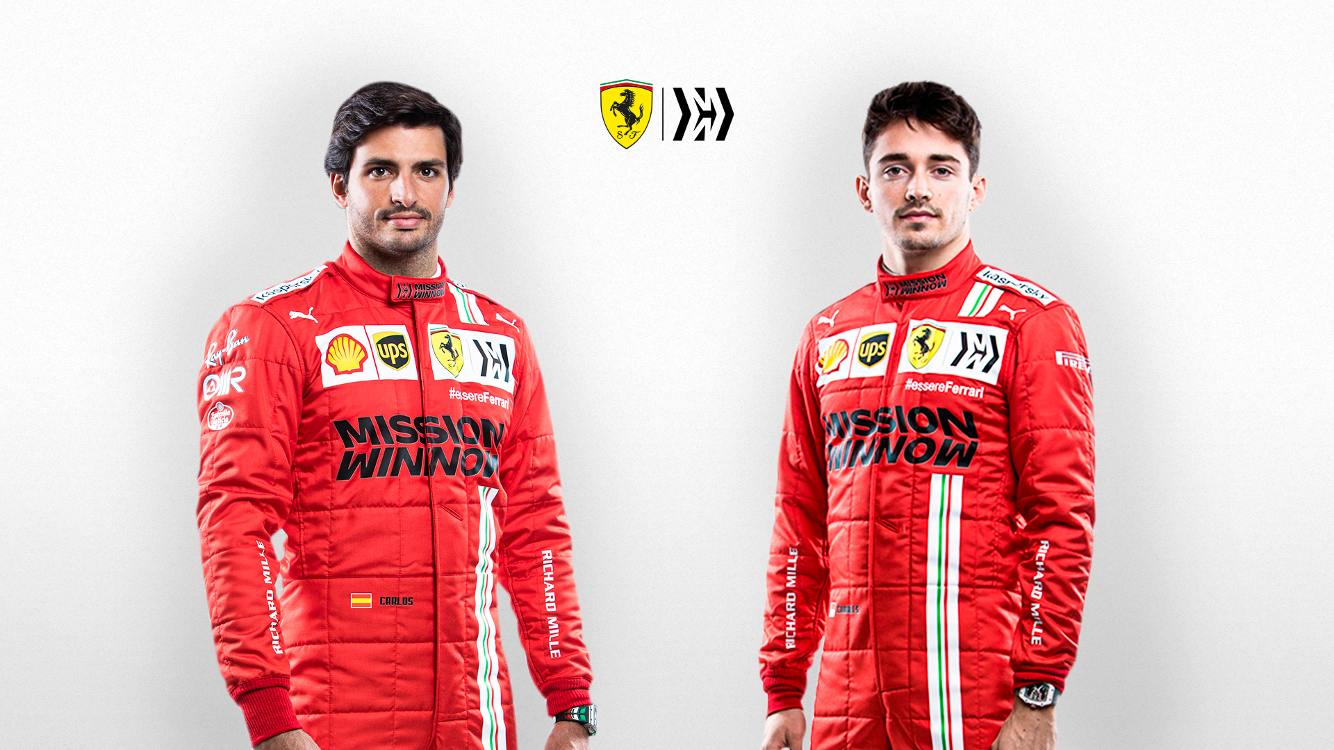 Scuderia Ferrari on Twitter: "Back in action for '21, looking great in your new kit guys! 💪 #essereFerrari 🔴… "