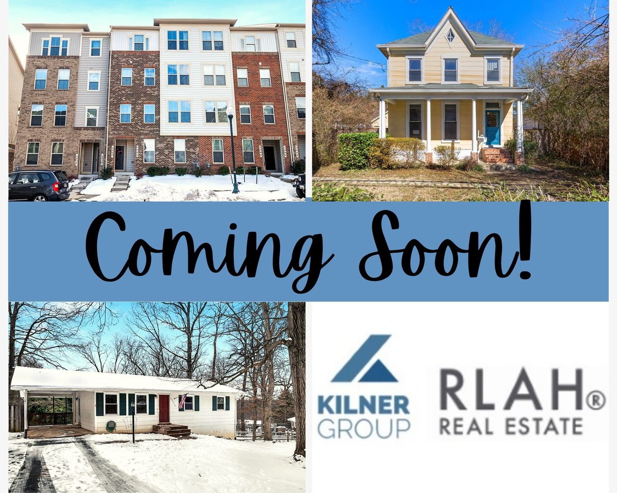 KilnerGroup's tweet image. 3 Coming Soon listings from the Kilner Group! A 2-level condo in Frederick, a historic home in Rockville and a well-maintained rambler in Gaithersburg. Stay tuned for more details!