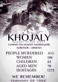 Speaker_Az's tweet photo. We remember the Genocide in Khojaly city of Azerbaijan, committed by the Armenian aggressors on the night of 26 February, 1992. What happened in Khojaly that night is one of the most bloody pages of the contemporary history. #JusticeForKhojaly https://t.co/NTNtuuLpF0