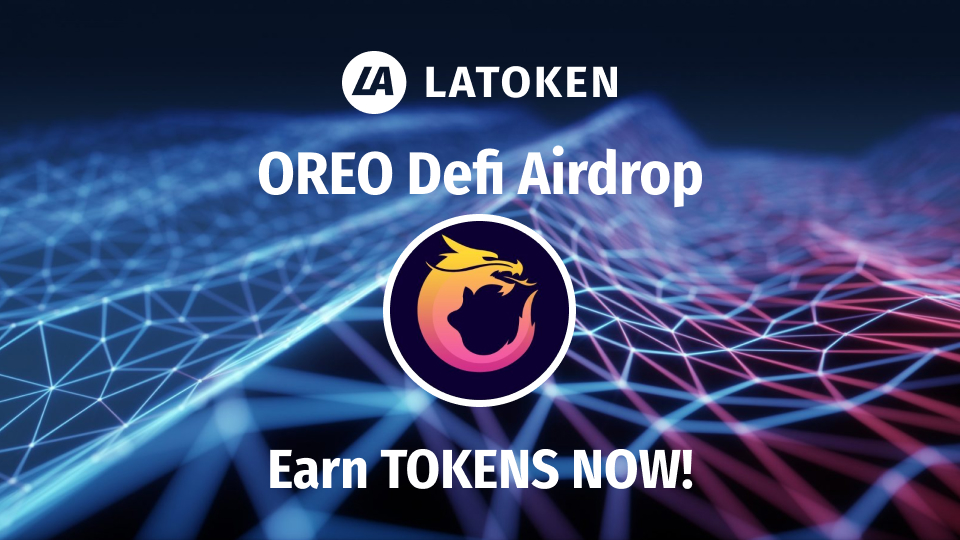Earn a share of 1 million OREO crypto coins on LATOKEN.

Join the @OreoDefi $ORE Airdrop, complete quick &amp; easy social tasks to get assured rewards. 🎁

Learn more and start earning
👉 go.latoken.com/4i8

We're trying to make your weekend awesome. 

#cryptocurrency #Bitcoin