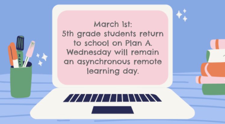The 5th grade Pham is coming back together! We can’t wait to see everyone on Monday!
👁👄👁