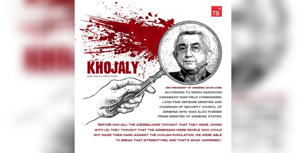 Both the #KhojalyGenocide of 1992 and the bombing of the peaceful population in 2020 represent clear evidence of the deliberate policy and acts of systematic violence by the authorities of the Republic of #Armenia against the #Azerbaijani civilians. #JusticeForKhojaly #OMM2021