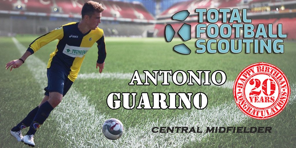 TFSscouting's tweet photo. Tanti auguri al nostro centrocampista: buon compleanno #AntonioGuarino! 🥳🥳🥳

#tfs #totalfootballscouting #scouting #footballscouting #tfscouting #tfsplayers #tfsplayer #TropicalCoriano #Eccellenza https://t.co/dfub9fOJbo
