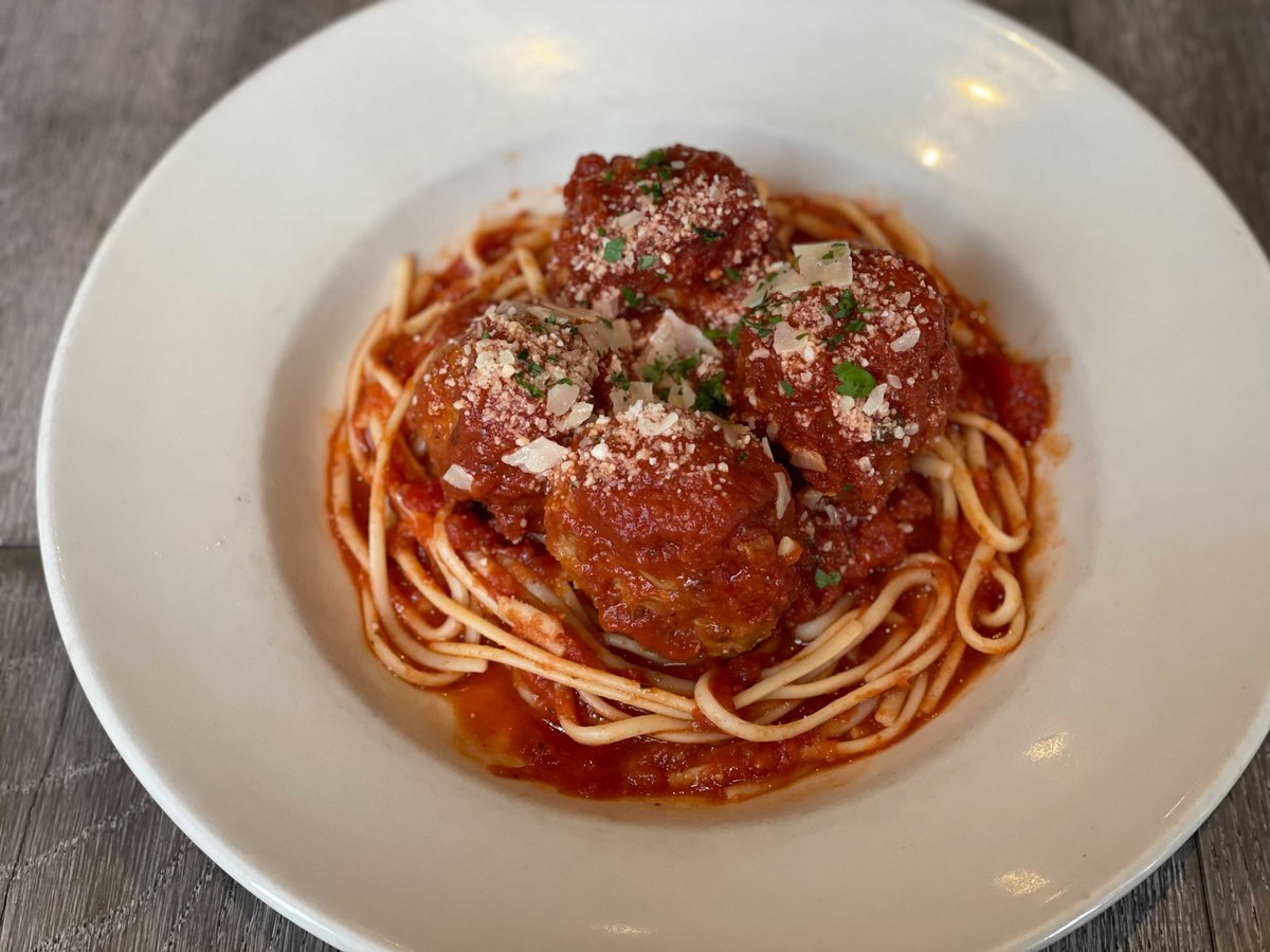 .<a href="/Grazie_Italiano/">Grazie! Bloomington</a> has the most mouth-watering dishes, just look at those meatballs! Their $50, three-course meals for two are available for dine-in and carryout! Check out their Devour options at devourbtown.org! #DevourBtown