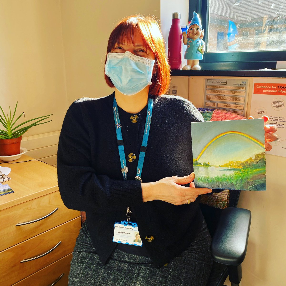 Lisa Cheesebrough (@lc6849) on Twitter photo Thank you to the fabulous artist Chris Twelftree for donating this fabulous painting to a NHS worker- which was me- which I’m delighted to share with our team. Here is it with <a href="/lesleynhutton/">#LesleyNHutton</a> <a href="/LPFTNHS/">Lincolnshire Partnership NHS Foundation Trust</a> Thank you to the fabulous artist Chris Twelftree for donating this fabulous painting to a NHS worker- which was me- which I’m delighted to share with our team. Here is it with <a href="/lesleynhutton/">#LesleyNHutton</a> <a href="/LPFTNHS/">Lincolnshire Partnership NHS Foundation Trust</a>