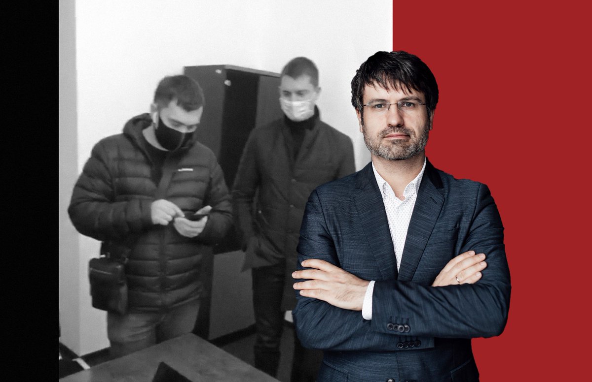 DEJURE_UA's tweet photo. Today morning 5 representatives of the National Police of Ukraine tried to enter the DEJURE Foundation's office in order to "talk" to our board member Roman Maselko. https://t.co/00lIlExwuu