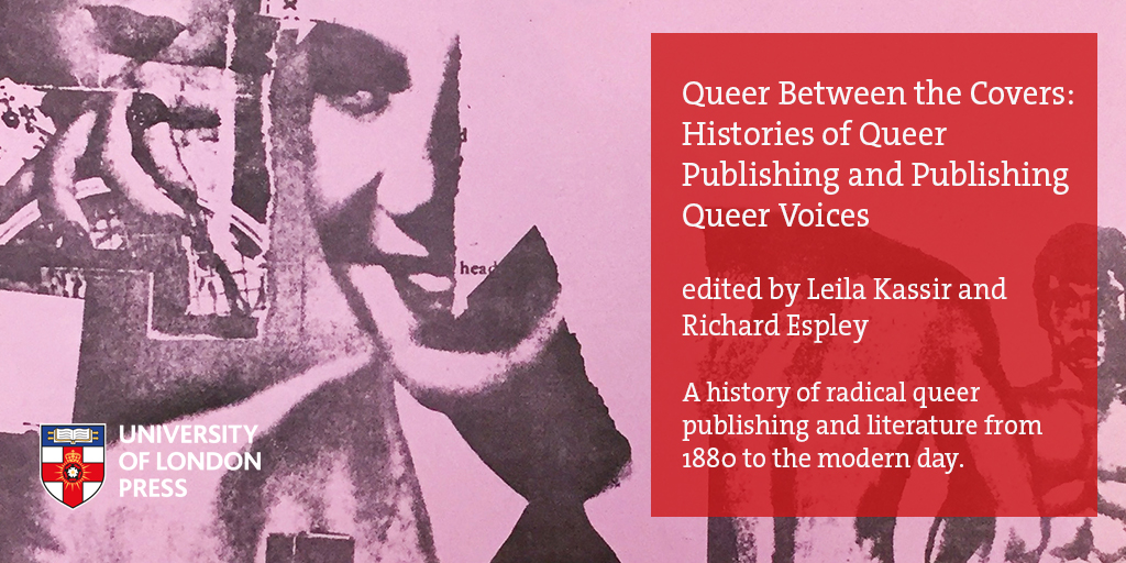 OUT MAY 2021!🍾 Very excited to be working with some incredible voices for this volume. #QueerBetweenTheCovers— how #LGBTQ have used literature to fight against censorship & oppression, from #Jarman to @gaystheword. Pre-order now! sas.ac.uk/publications/q…