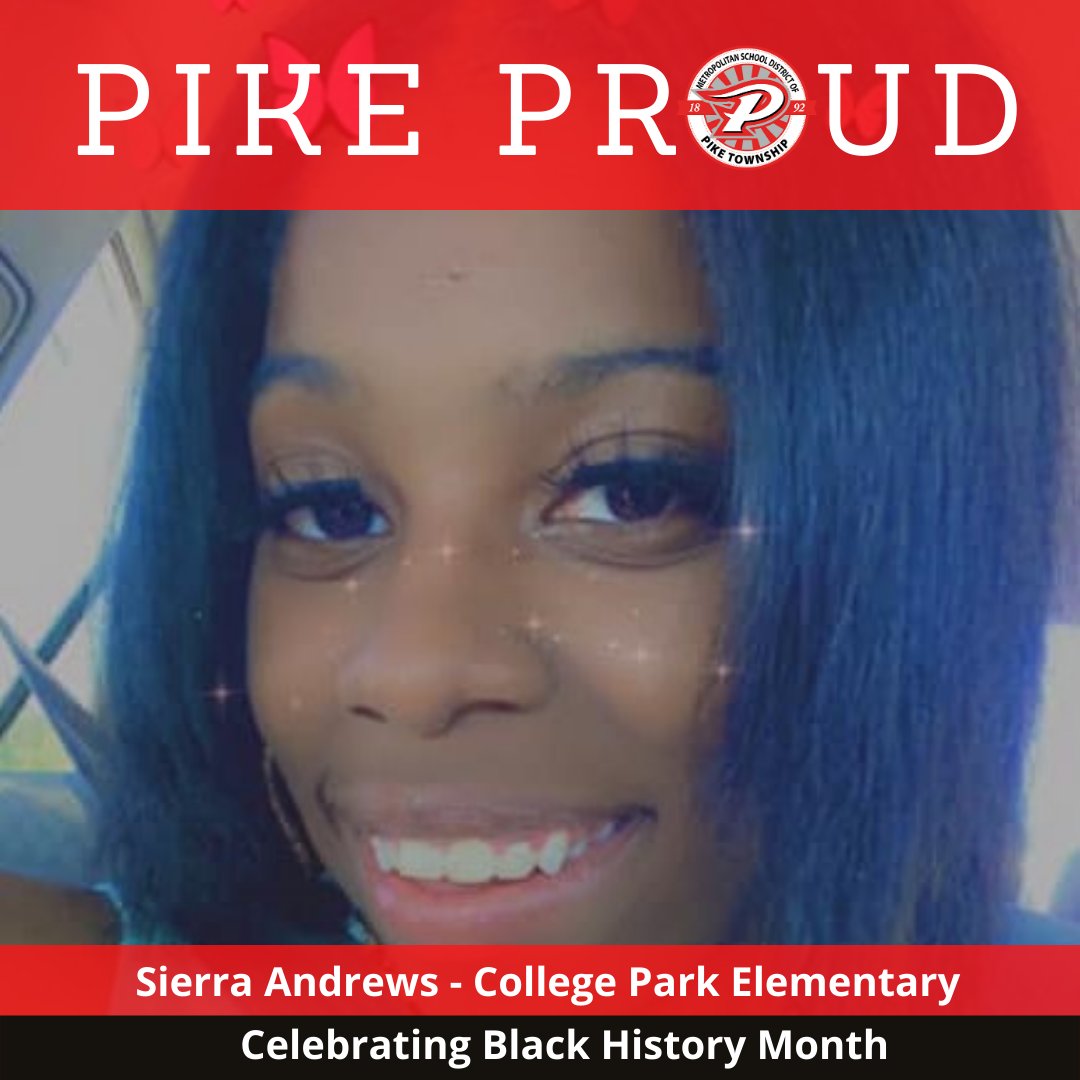 Miss Andrews just joined the <a href="/PikeSchools/">Pike Twnshp Schools</a> family!  She is quickly establishing relationships with students and has been a great addition to our team.  #CelebratingOurOwnBlackHistory  #PikeProud