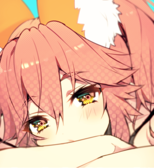 「tamamo no mae (fate/extra) hair between eyes」Fan Art(Latest)