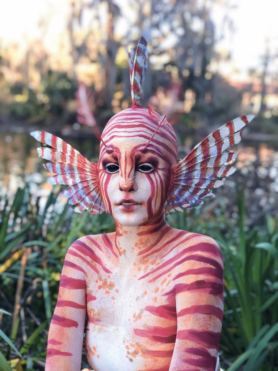 VioletMasque's tweet photo. Loved wearing this look...but maybe didn’t love driving a car with this headpiece on

This is from my submission for a @mehronmakeup challenge! It shows my makeup glow-up over the years! How did I do?
#makeup #makeupartist #glowup #sfx #mua #mehron #bodypaint https://t.co/dhfadlw5tt