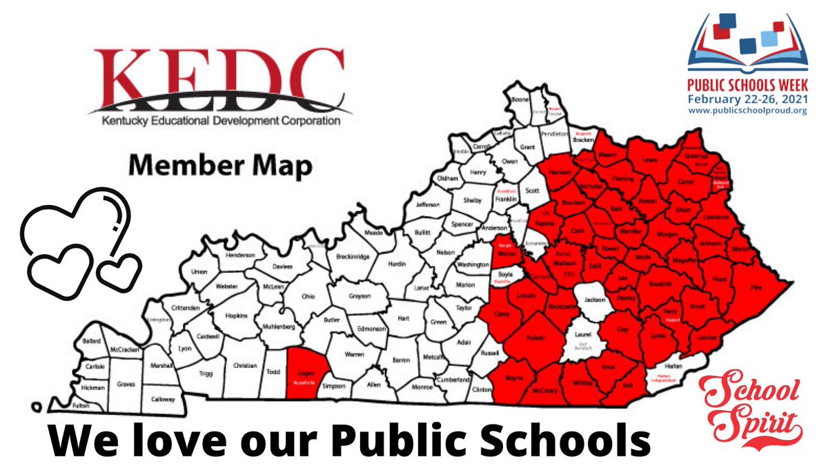 We are continuing to celebrate Public Schools Week by sending a SHOUT-OUT to our KEDC Member Districts.  We love our districts!   #PublicSchoolsWeek #WeLovePublicSchools