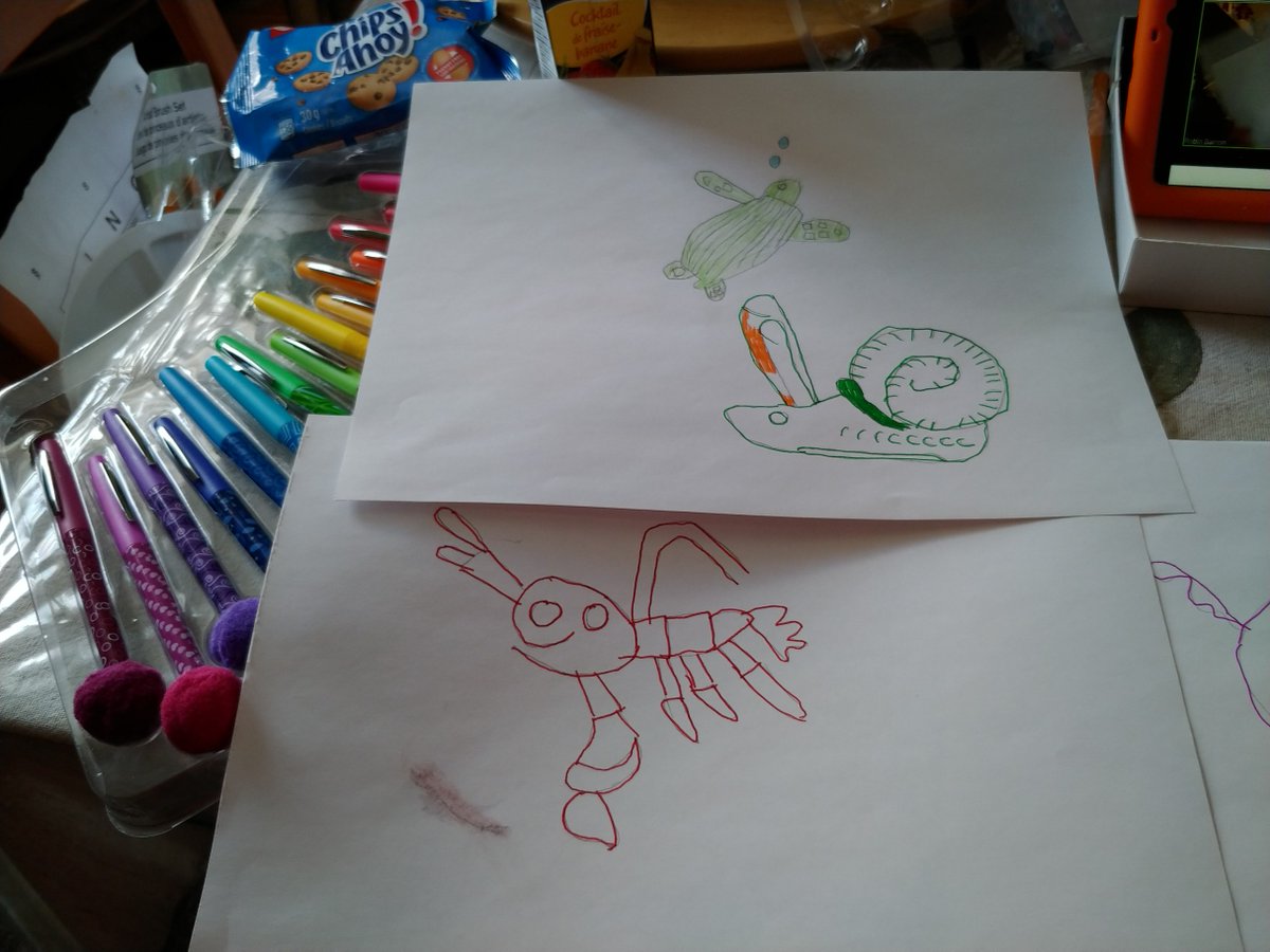 CL_StCatharines's tweet photo. Wednesdays #virtualactivity class was DEFINITELY a four-legged affair, with the theme being "How To Draw Animals"!
When everyone was "fin"-ished, there were some great works of art  to share with everyone! https://t.co/2OE04AlNJf