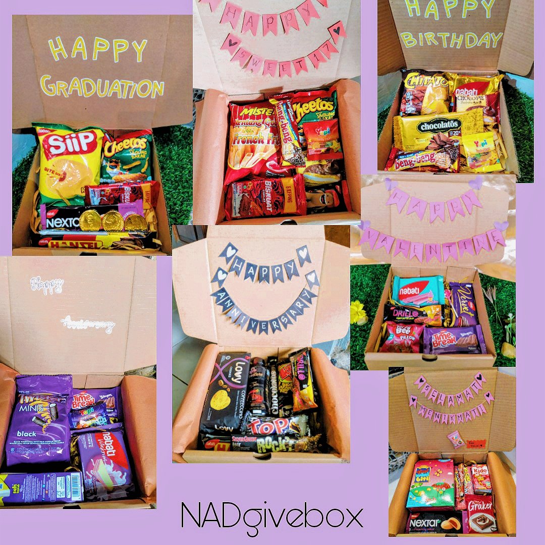 NADgivebox's tweet photo. Snackbox dan giftbox

🎁Snackbox mulai dari 25k
🎁Giftbox (cardigan) mulai dari 60k

✈Dalam kota COD
✈Luar kota via JnT

Tanya2 dulu boleh

Soimah
IPK 1,77 https://t.co/5KTDrFccr6