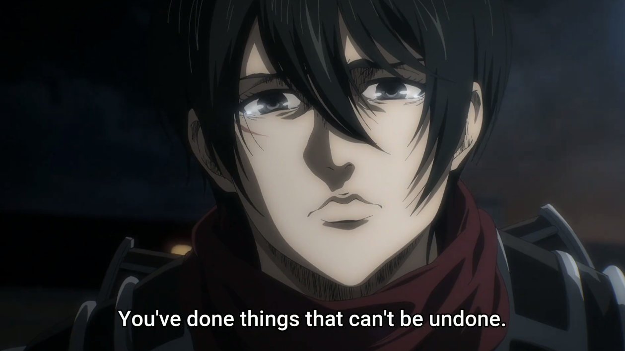 ☆ on X: “it’s always about mikasa being obsessed with eren but 