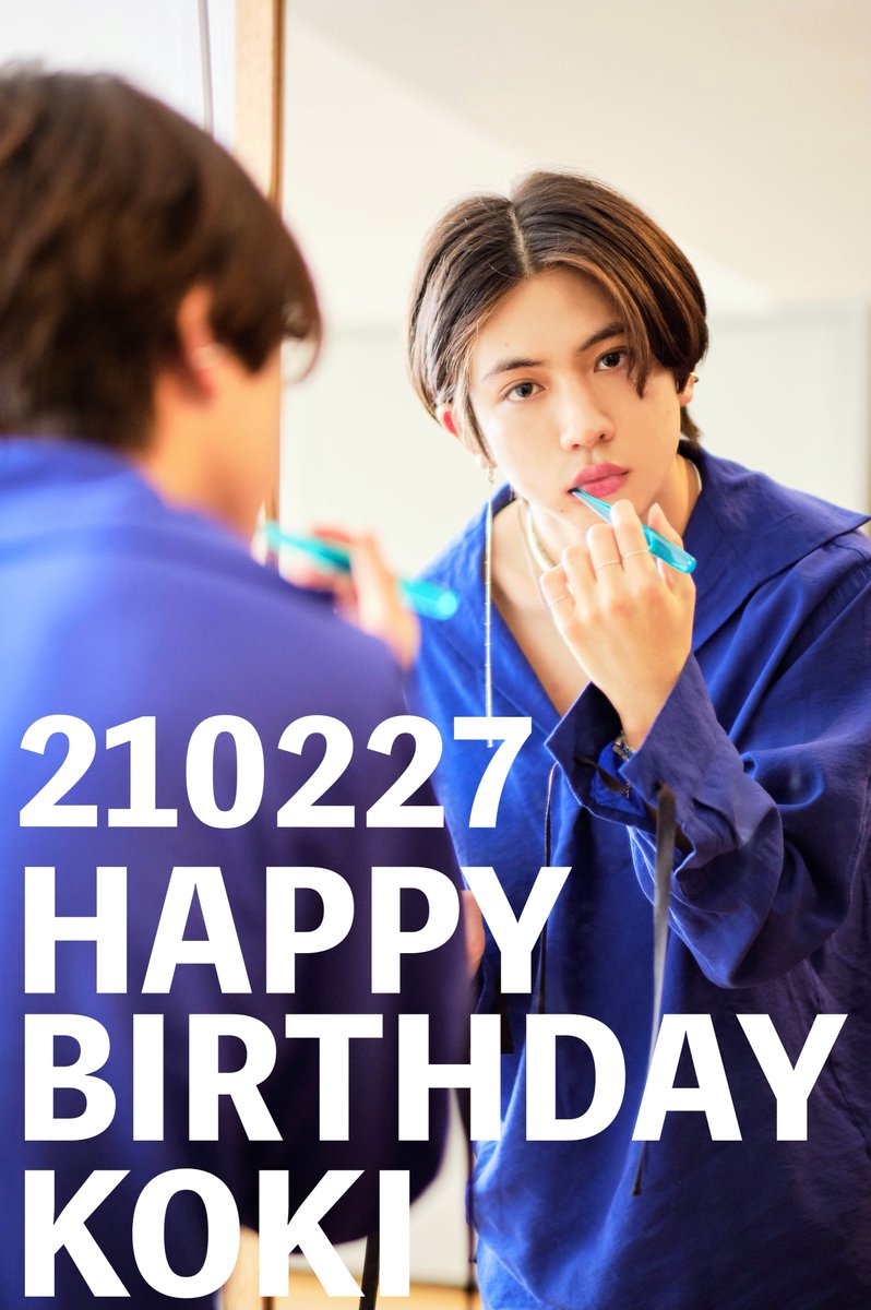 HAPPY BIRTHDAY／ 2021.02.27 #古川毅 21st & #田中洸希 18th Birthday