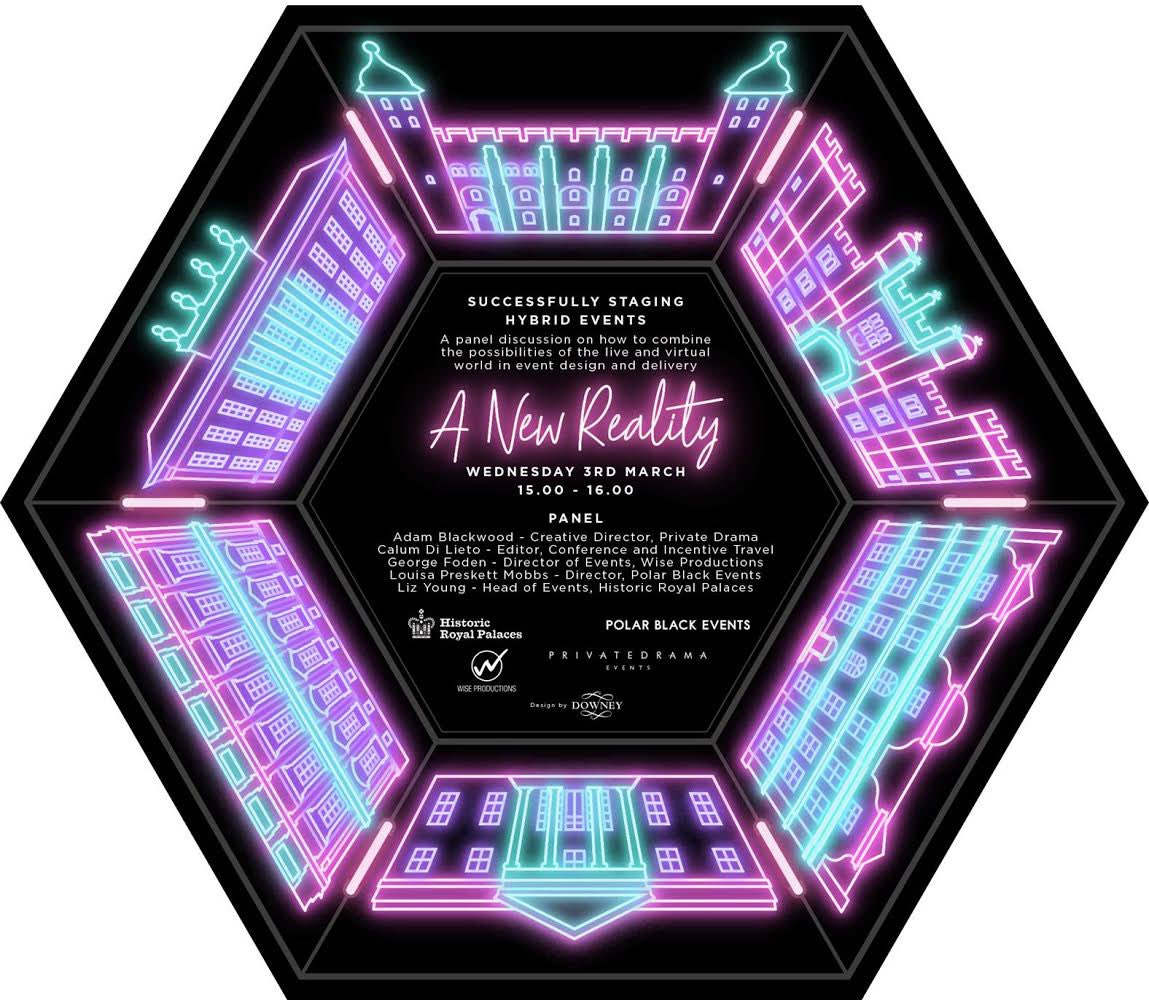Explore ‘A New Reality’ of #hybridevents with our partners <a href="/wiseproductions/">Schneweis Productions</a> @PrivateDrama <a href="/PolarBlackLtd/">Polar Black Events</a>  <a href="/CITmagazine/">C&IT</a> 
Enter the 🌎 of #virtual with an immersive &amp; informative event! 

Register now - bit.ly/3pL1YEb

#virtual #events #newworld #hybrid #event #eventprofs