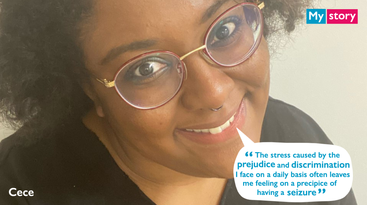 epilepsyaction's tweet image. "My chosen family help alleviate some of the stress of being a queer epileptic by providing me with a secure base to feel safe and not a burden."

Thank you for sharing your #LGBTHM21 story Cece 💜👉 epilepsy.org.uk/cece