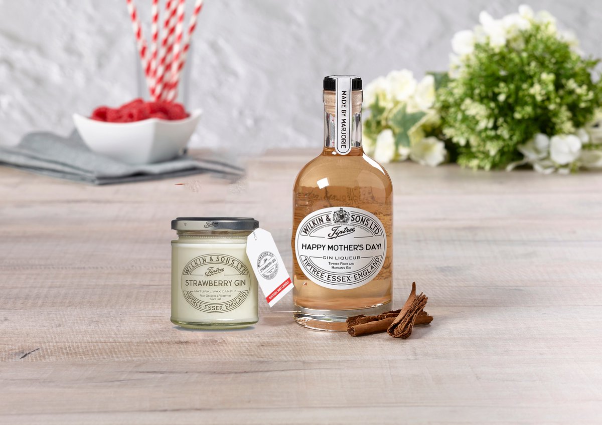 tiptree's tweet photo. For a chance to WIN a Tiptree Mother’s Day pack (a Strawberry with Champagne Conserve with HAPPY MOTHER’S DAY label, a Gin Liqueur with HAPPY MOTHER’S DAY label, &amp; a Gin Jam Jar Candle) LIKE &amp; RETWEET this post! We will pick a winner 05/03/21. Over 18s &amp; UK postal address only🌸 https://t.co/8qH0kySWeT