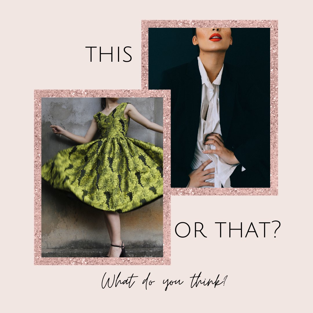 THIS OR THAT? Are you feeling the flirty dress or silky suit?

#lesfic #romancebooks #lesrom #sapphic #sapphicromance #lgbtromance #lesbianromance #bookstagram #lesbian #queer #queergirls #bisexualgirl #queerbookstagram #lgbtbookstagram #wlw #queerreads #ffbooks #ffromance