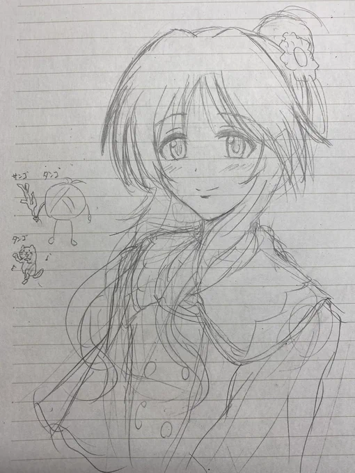 ワケあってデジタル描けないのでアナログのてぐせ 