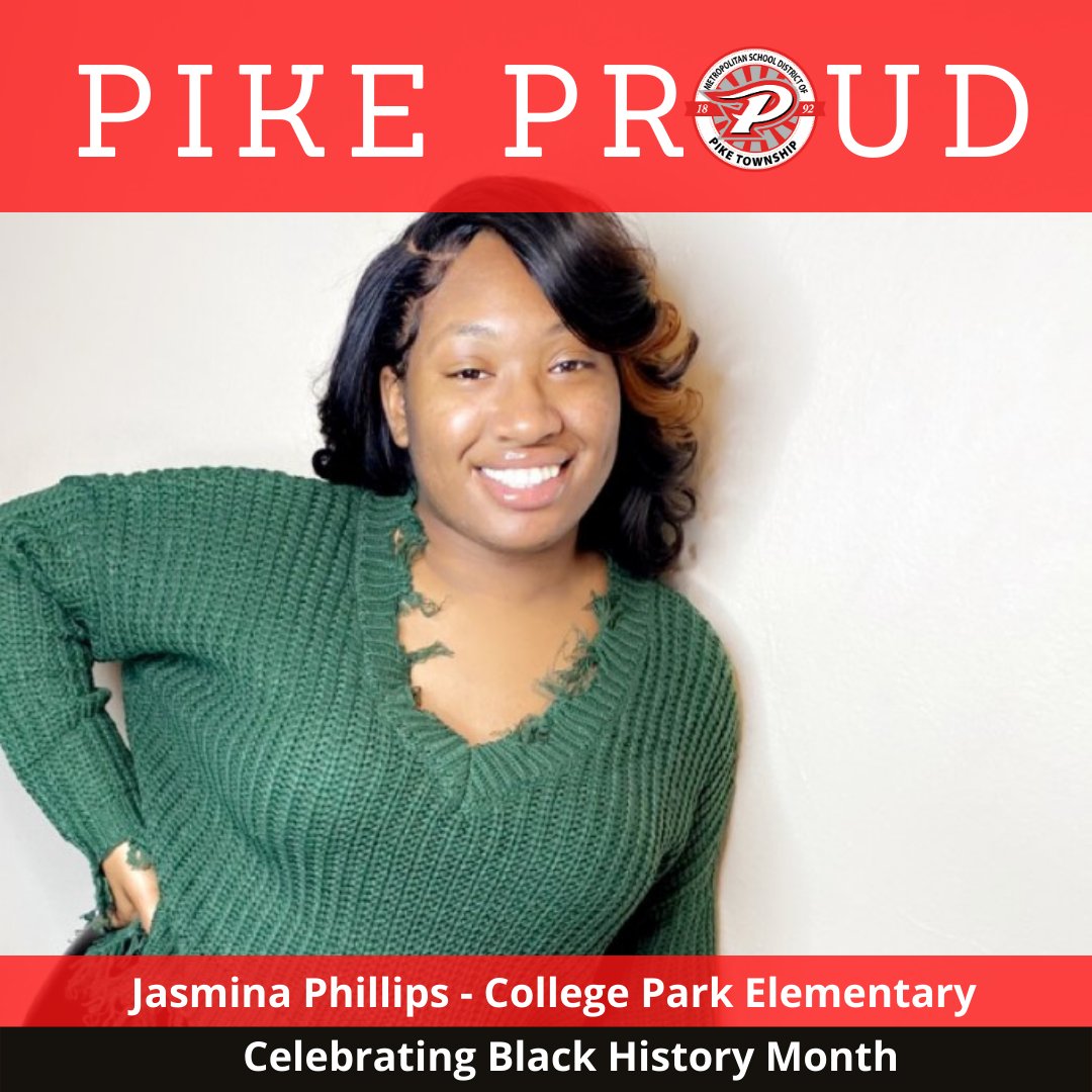 We are so glad Ms. Phillips has joined the <a href="/PikeSchools/">Pike Twnshp Schools</a> family!  She is a valued member of our staff, is a team player, and both the staff and students are appreciative of all she does for them.  #CelebratingOurOwnBlackHistory #PikeProud