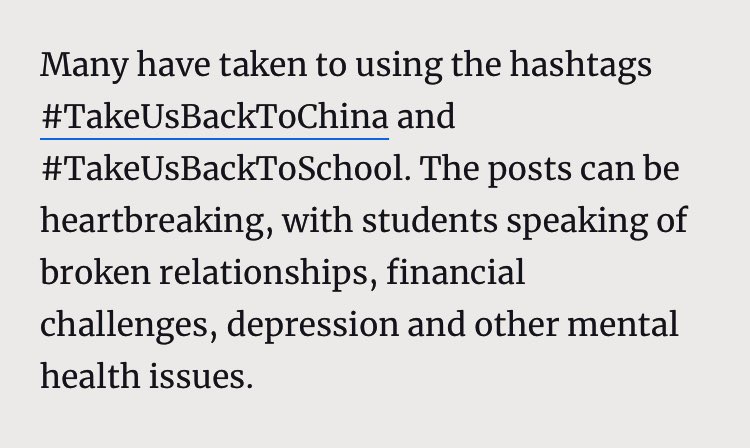 CurtisSChin's tweet photo. My @SCMPNews commentary focusing on #intlstudents & calling for greater #compassion, #communications & #consistency in their treatment makes the @supchinanews roundup. Have a read: https://t.co/RK7AQdas7X
RT if you agree.
#TakeUsBackToSchool #TakeUsBackToChina #highered https://t.co/VqjrwCFbIY