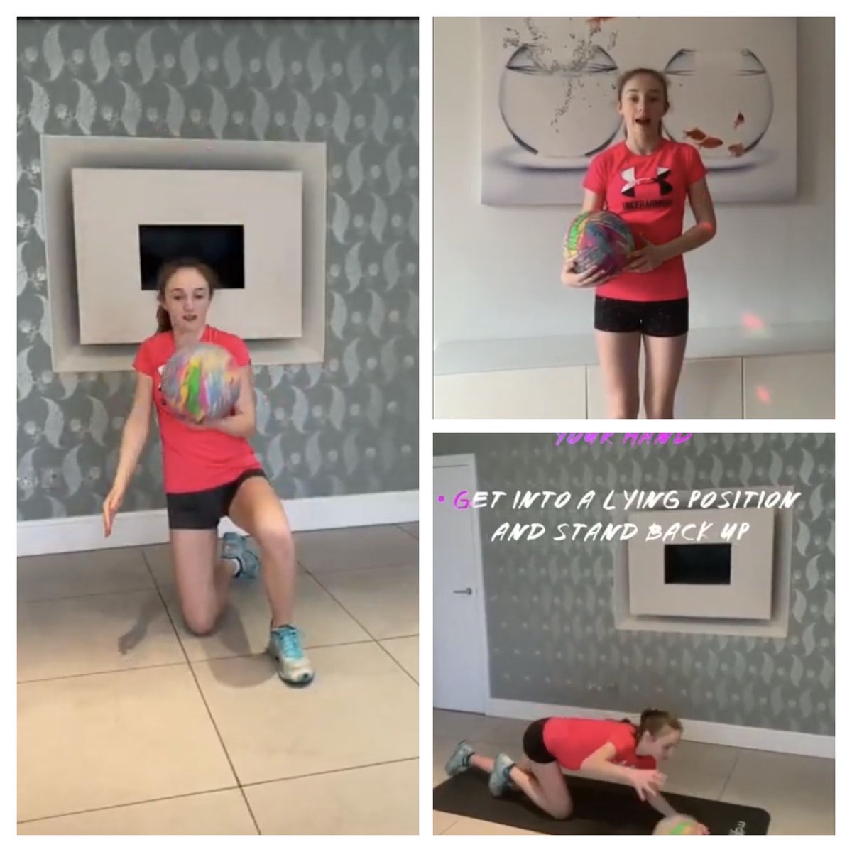 Well done Olivia for a fantastic workout video! #thisgirlcan #godstowesuccessful