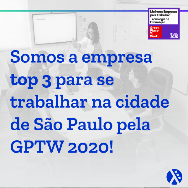 lambdatres's tweet photo. É de premiação que a gente gosta! Somos a 3ª melhor empresa com até 99 pessoas da capital de São Paulo, segundo o GPTW!
Temos orgulho de todo o trabalho que fazemos e das pessoas que contribuem para a @lambdatres ser o que é.
#lambda3 #gptw2020 #top3melhoresempresas https://t.co/ig9P7HRh3o