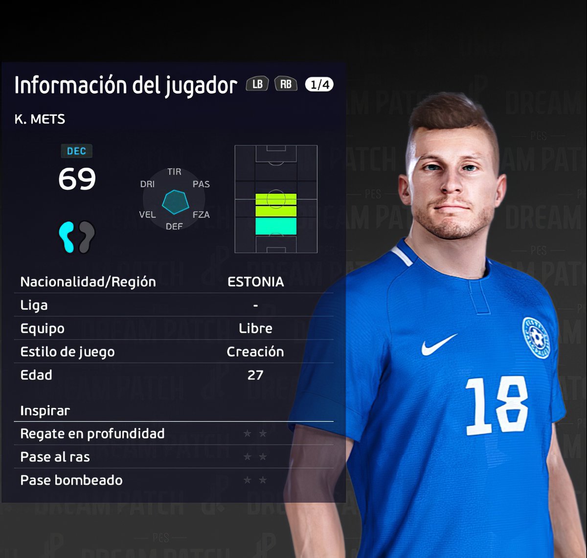 emaelmate's tweet photo. Pedido - Request
Karol Mets - Estonia NT - PES 2021
#karolmets #estonia @Ettifaq #ettifaqfc #ettifaq #nacbreda #florafc #floratallin #vikingfc #fcflora @premiumliiga #premiumliiga #pes21 #eFootballPES2021 #eFootballPES2021SEASONUPDATE #PES2021 #الاتفاق_التعاون #ناديالاتفاق https://t.co/lT2xUQkcT8