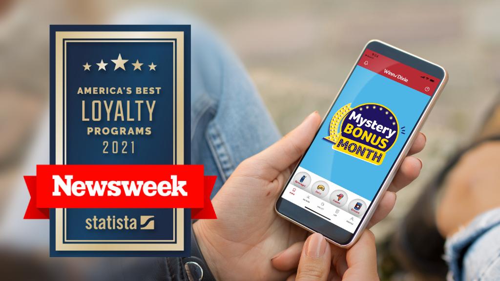 Did you hear the news? Winn-Dixie rewards made <a href="/Newsweek/">Newsweek</a>'s list of America's Best Loyalty Programs for 2021 🎉   

Check it out ➡️  bit.ly/3kzV2Jr