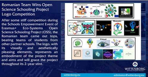 After some stiff competition during the Schools Empowerment Event of <a href="/EUErasmusPlus/">Erasmus+</a> Eco-Systems Open Science Schooling Project (OSS), the Romanian team came out tops, beating teams of students from other partner schools. Read more: tiny.cc/jorqtz