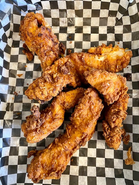 On this week's Quest for the Best, we're talking about fried chicken. Pictured here are her #4 pick from Koji Katsu, #2 pick from <a href="/zilfords/">zilfordsfriedchicken</a> and #1 from <a href="/cluckncleaver/">Cluck 'N' Cleaver</a>. #yyc