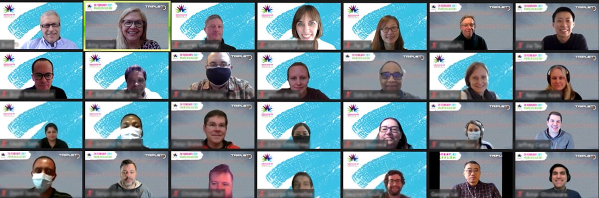 Leading up to #RareDiseaseDay our team recognized this important day in a recent meeting with special themed Zoom backgrounds.