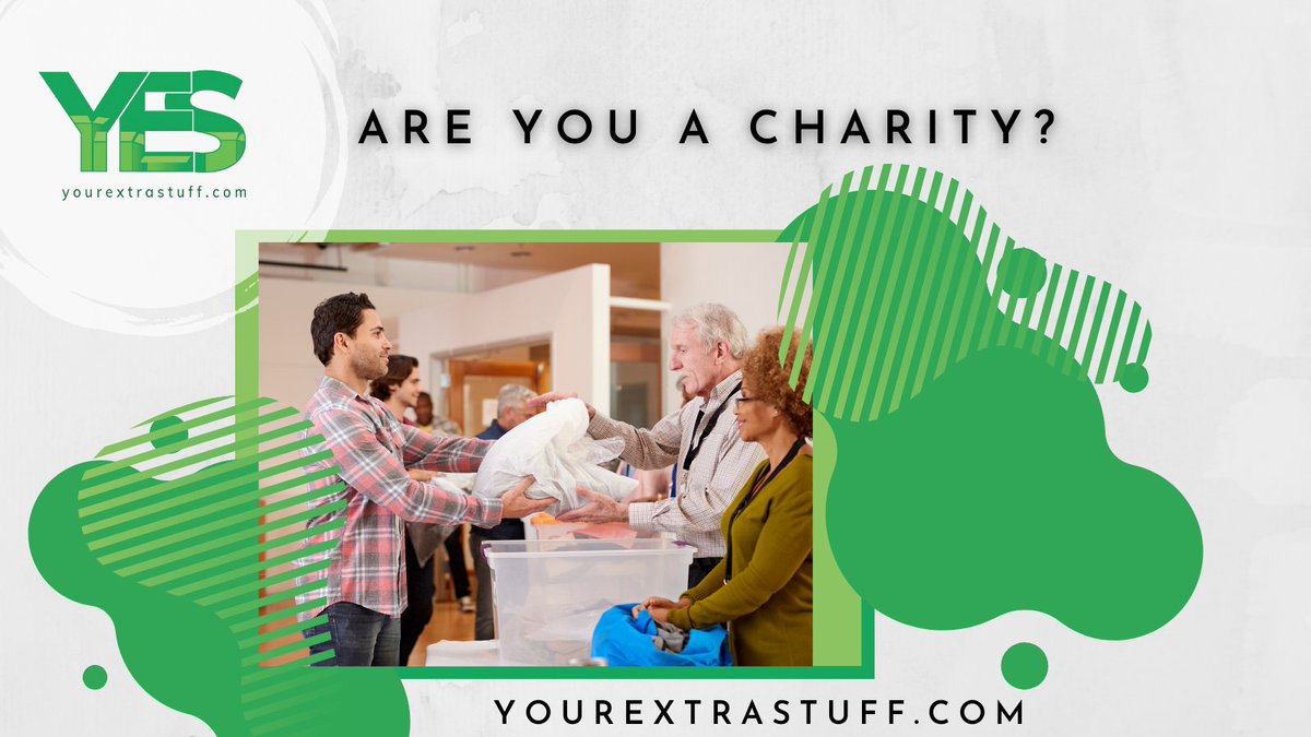 YourExtraStuff's tweet photo. You can now sign up to get donations from YOUR EXTRA STUFF members! Visit us at https://t.co/8WIRSp1lEA to learn more! 

#yourextrastuff #YES #barter #sell #trade #extracash  #california #classified #onlineselling #sellmystuff #bartergoods https://t.co/VzWfmKCKA6
