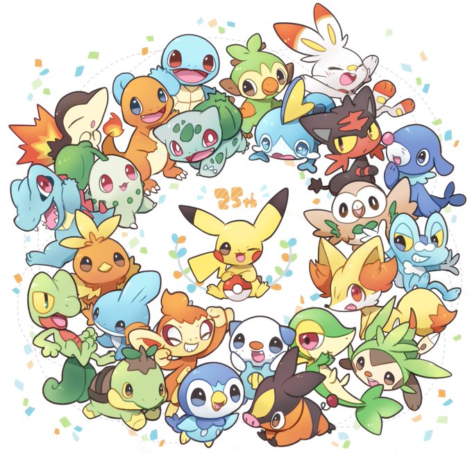 「ポケモン25周年」 illustration images(Latest))