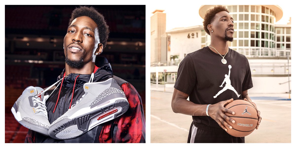 NickDePaula's tweet photo. BREAKING: Miami Heat center Bam Adebayo has signed a footwear &amp; apparel endorsement deal with Jordan Brand.

“Being able to say that I'm part of the Brand makes me sit back and really cherish everything.” — @Bam1of1 https://t.co/CEPH74C0kq