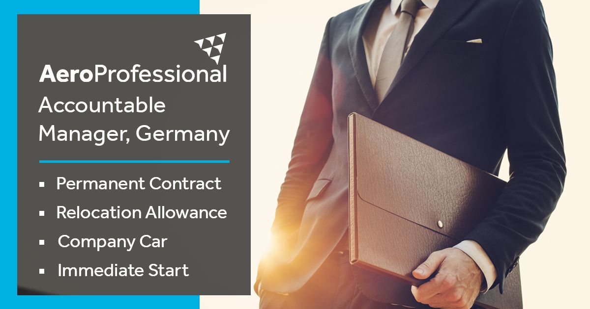AeroProJobs's tweet image. We are looking for an #AccountableManager to join our German based client, with an immediate start date!  This is an great opportunity offering a permanent contract, company car and 25 days annual leave.
Read more at buff.ly/2ZPo5z0
#AviationJobs #JobsInGermany #Aviation
