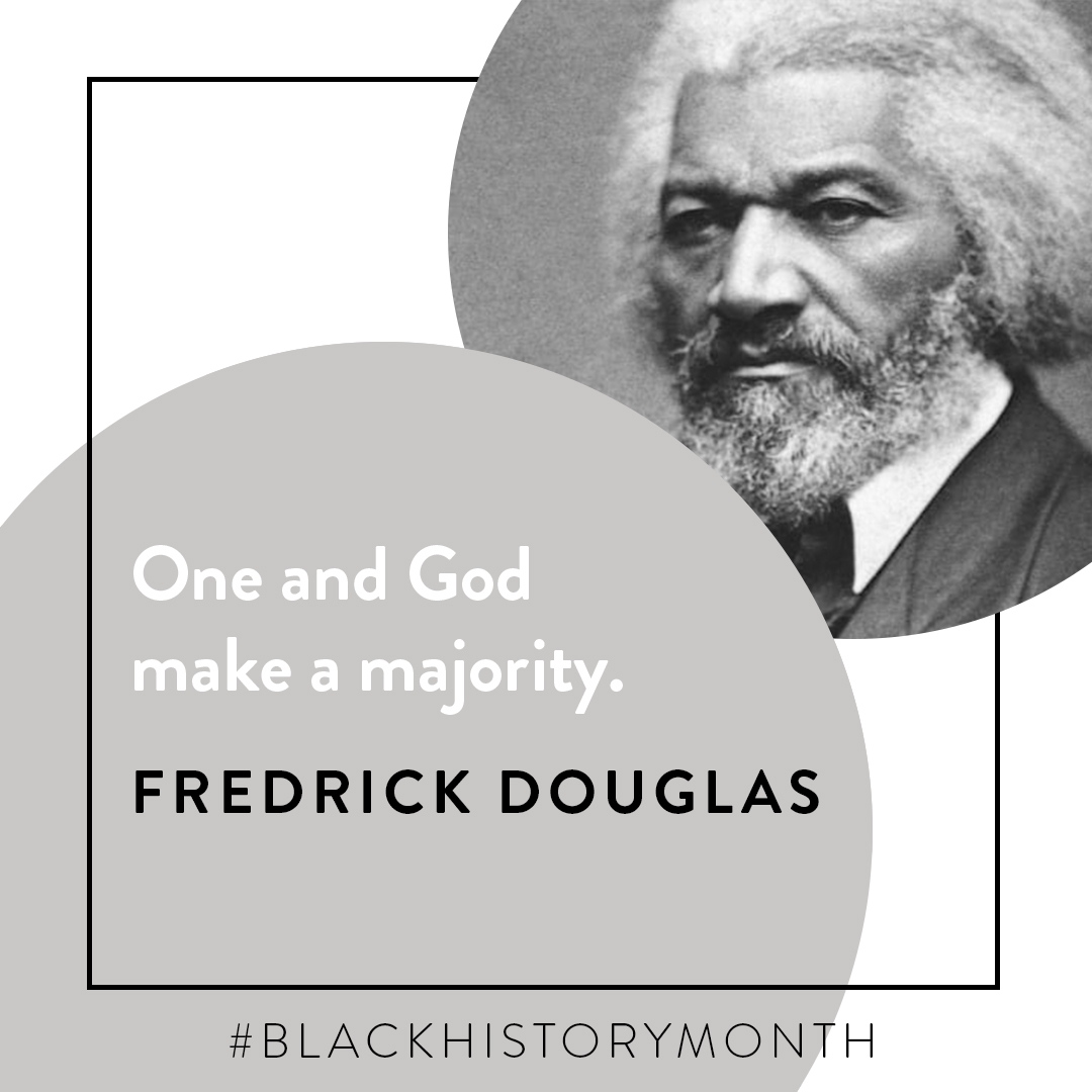 Fredrick Douglass (February 1818- February 1895)
 
For more info on Fredrick Douglas check our Facebook and Instagram