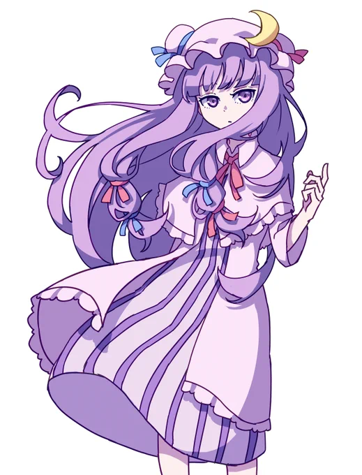 #深夜の真剣お絵描き60分一本勝負 
フリー パチュリー 